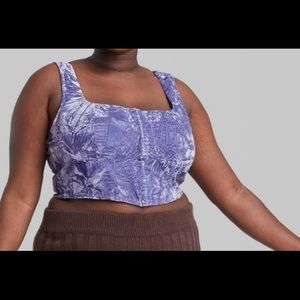 NWOT plus size corset top wild fable size 3x